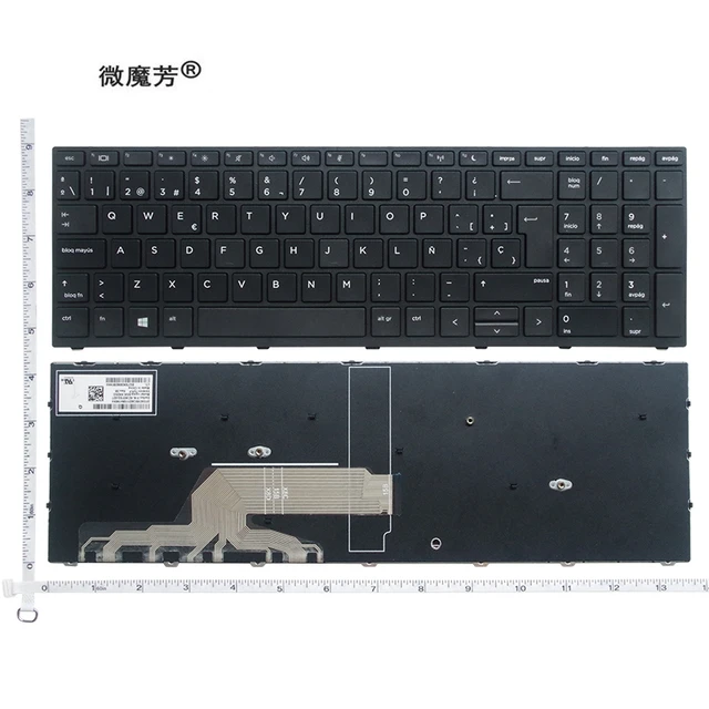 New US/SP/UK laptop keyboard for HP Probook 450 G5 455 G5 470 G5 English  black keyboard Backlit - AliExpress