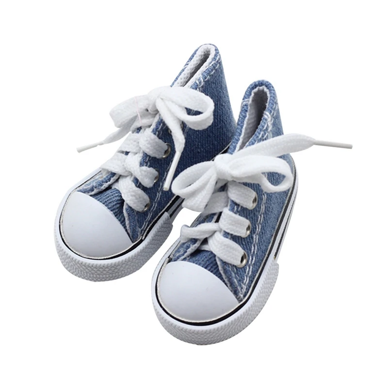 Adollya BJD Doll Accessories 7.5cm Shoes Fashion Casual Canvas Shoes for Doll 60cm Sneakers Suitable for 1/3 Dolls