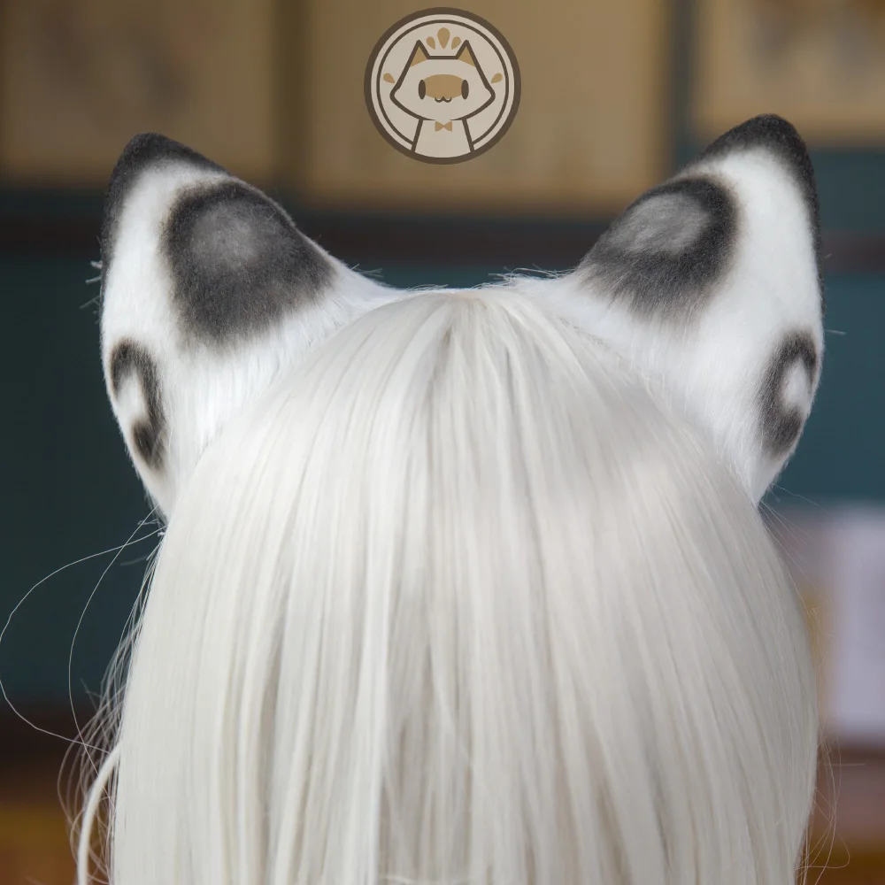 MMGGใหม่Arknights SilverAshหูHairhoop Headwearสำหรับคริสต์มาสฮาโลวีนชุดคอสเพลย์อุปกรณ์เสริม