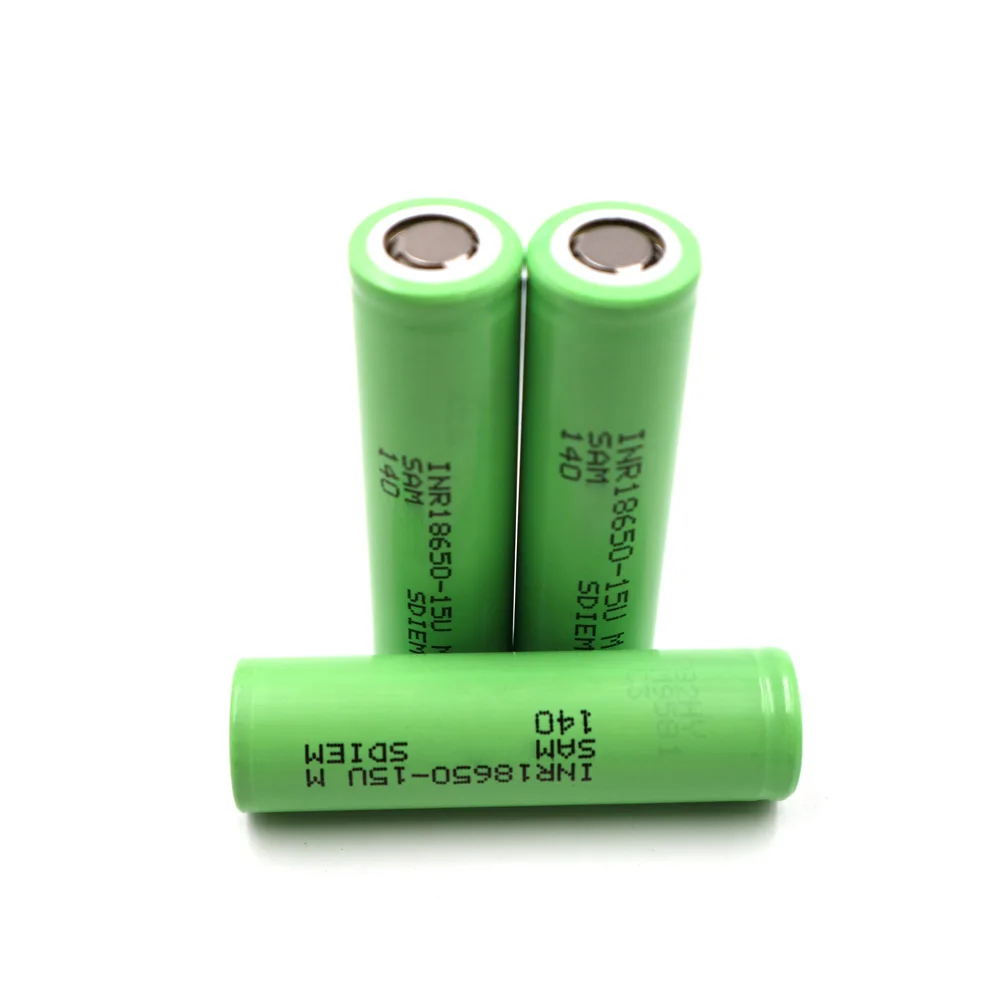 C & P 15UM 1500mAh 18650 3.6V litowo-jonowy akumulator prąd rozładowania 23A 15C akumulatory akumulatory