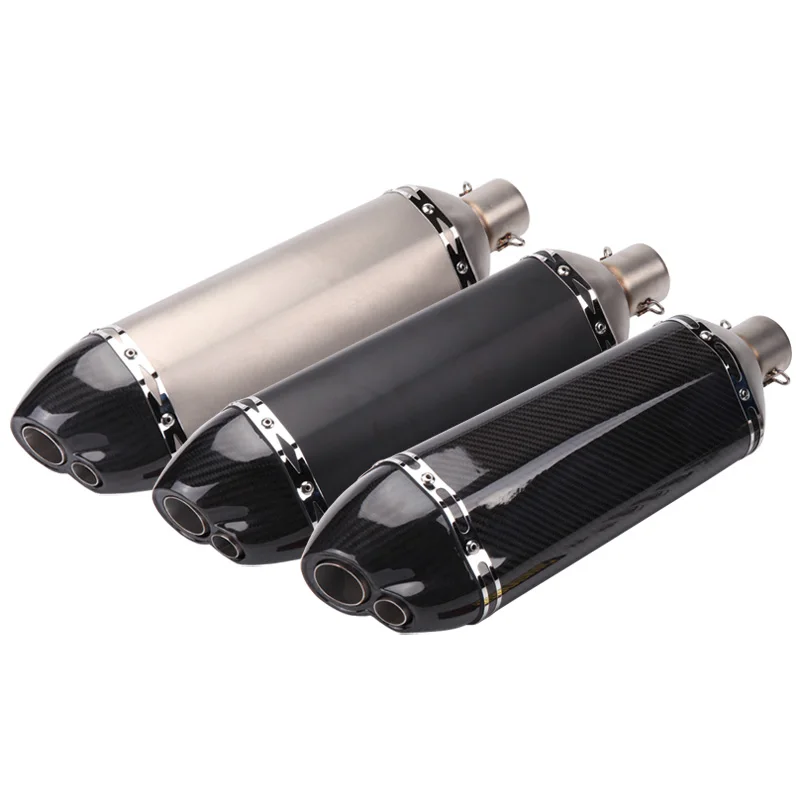 

Length 470mm Inlet 51mm Motorcycle Exhaust Muffler Pipe Escape Moto Universal for S1000RR Z900 Z1000 MT-10 ER6N ZX-10R ZX-6R etc