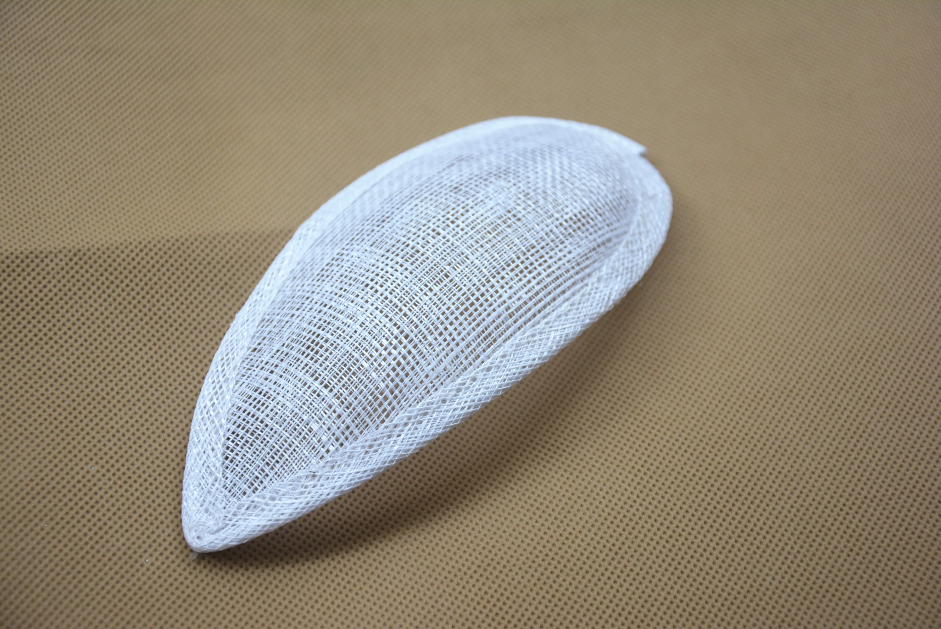 10pcs 17*8.5cm Teardrop Sinamay Hat fascinator Base millinery making material B066