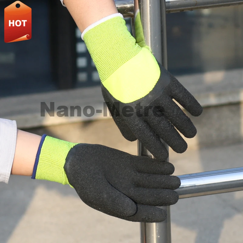 Guantes gruesos térmicos de látex antideslizantes, manoplas protectoras de seguridad para el trabajo en el jardín, de-30 pulgadas, C, Invierno