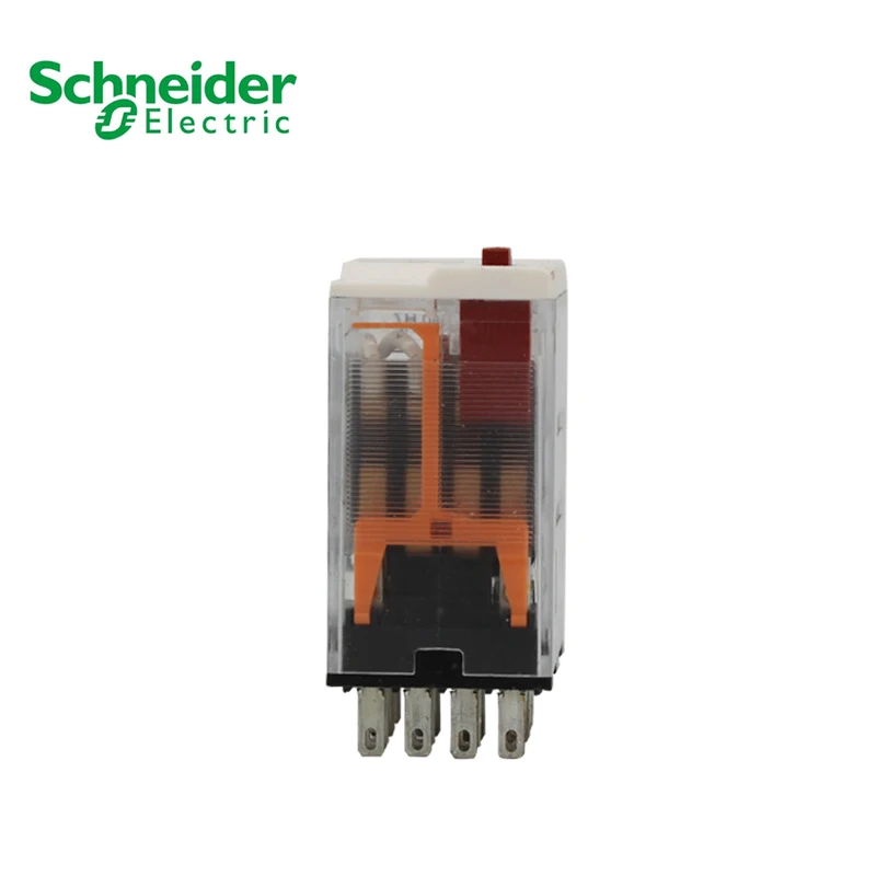 Indonesian Production of Small Plug-in Intermediate Relay RXM4AB1BD DC24V 6A 4C/O Manual Separation Detection 24V DC Low Power