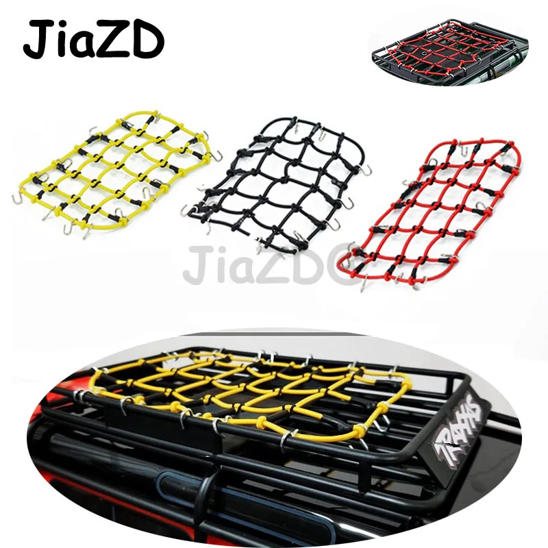 

RC Car 1:10 Parts Accessories Elastic Luggage Net for Axial SCX10 90046 Tamiya CC01 RC4WD D90 D110 Traxxas TRX-4 Rock Crawler Y7