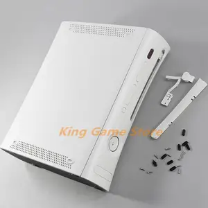 1 Set für Xbox 360 Black Fat White Housing Case Shield für Xbox 360 Phat Game Sharing Housing Case Cover mit Tasten 12 Hauptverkaufsaustausch Xbox 360 White - №1