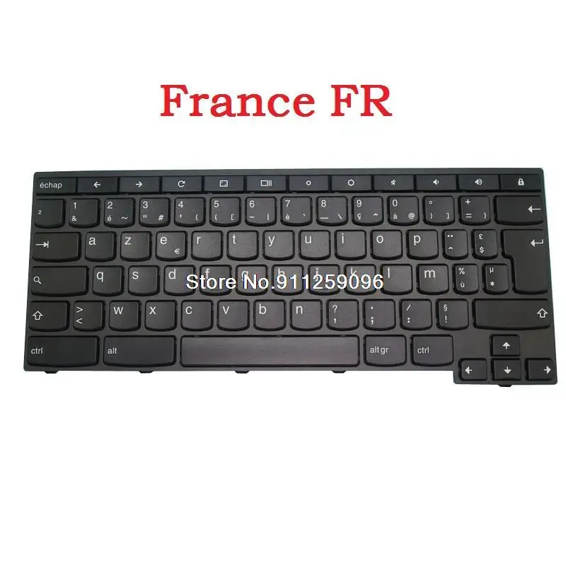 Klawiatura dla Lenovo Thinkpad joga 11e dla Chromebook kanada CA belgia być francja FR niemcy GR 04X6376 04X6298 04X6344