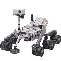 Space Mars Rover Curiosity Origami Art Folding Handmade 3D Paper Model Sci-Fi Papercraft DIY Teens Adult Craft Toys ZX-006