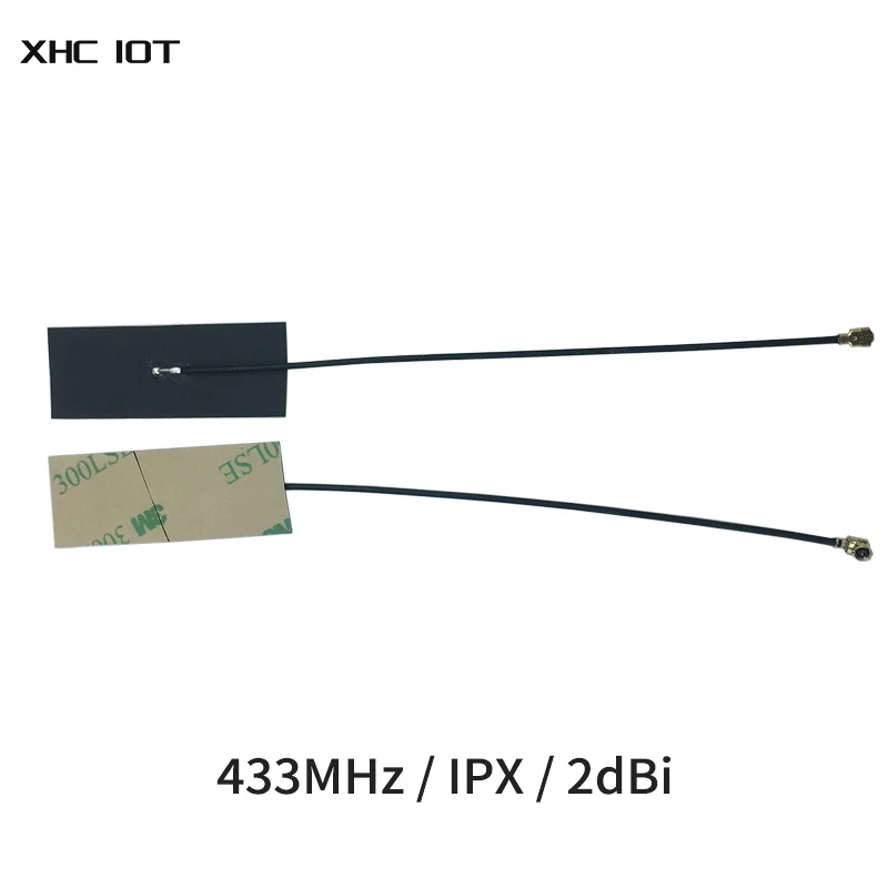 4pcs/lot 433MHz  FPC Internal Antenna IPEX Interface 2dbi TX433-FPC-4516 XHCIOT TX433-FPC-4516 Omnidirectional Wifi Antena