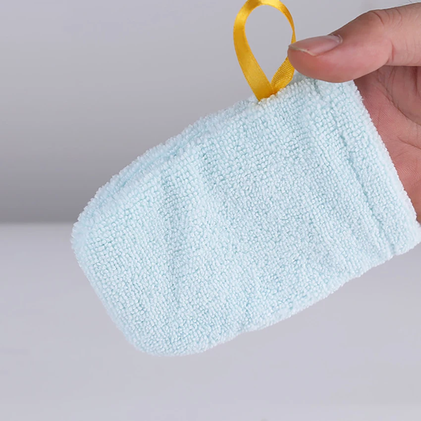 1pc luvas removedor de maquiagem de microfibra macio viagem luvas de limpeza facial toalha, banho de chuveiro luva de limpeza limpador de cuidados com a pele ferramenta