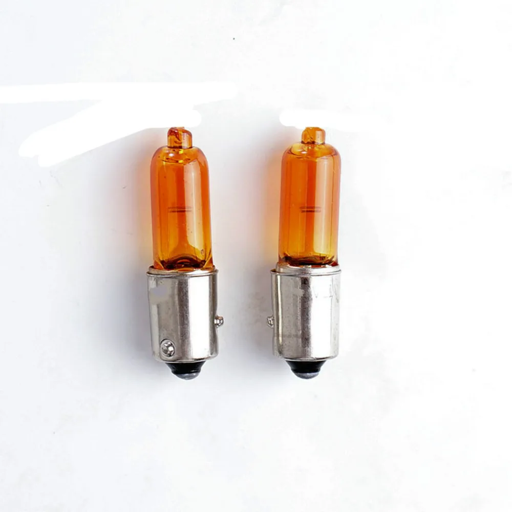 2x Amber BAW9s HY21W 12V 21W Car Turn Signal Lamp Baw9s Car Halogen Indicator Brake Fog Reverse Light Car BAW9S Bulb for 12146