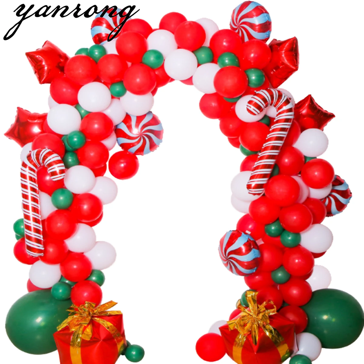 

50PCS 10inch Gold Red Green Metal Latex Confetti 2021 Christmas Eve New Year Party Balloons Decorations Matte Globos