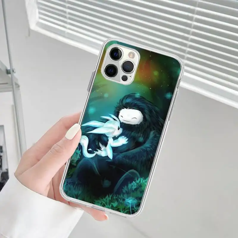 Etui na telefon Ori and the Blind Forest do iPhone 13 12 mini 11 pro Xs max Xr X 8 7 6 6s Plus 5s cover