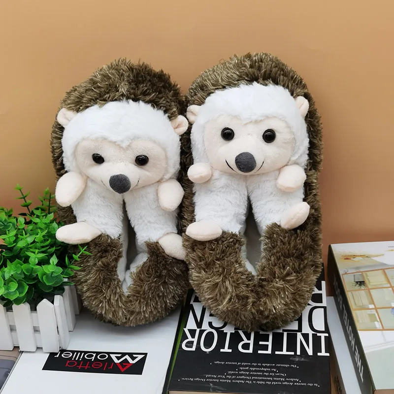 indoor slippers home shoes slippers anime Wood floor women men winter Custom Cartoon with warm panda home shoes shoes home