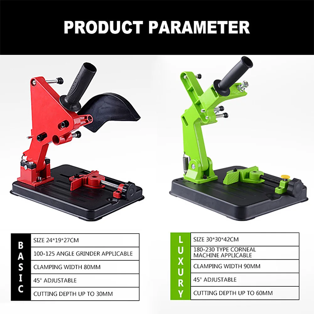 Angle Grinding machine Stand Bracket Holder Cutter Support Metal Cutting Machine Power Tools Accessories for Angle Grinder