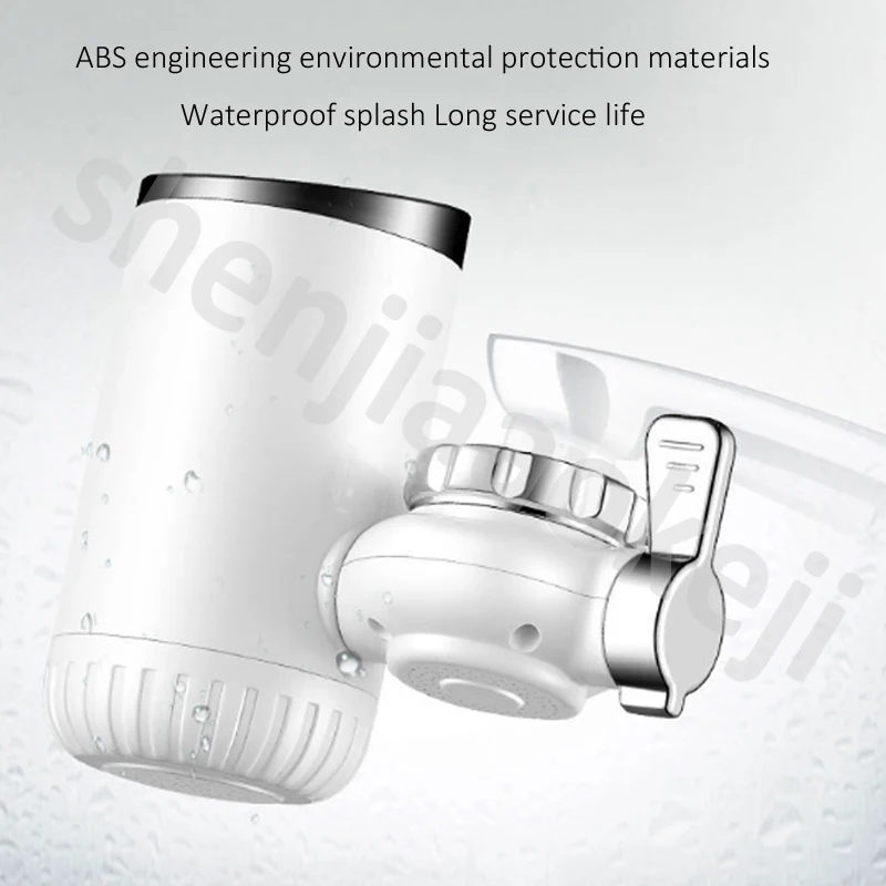 Nước Điện Tách Làm Nóng Trực Tiếp Miễn Phí Lắp Đặt Máy Nước Nóng Màn Hình Hiển Thị Kỹ Thuật Số Chống Khô Máy Nước Nóng 3000W 220V