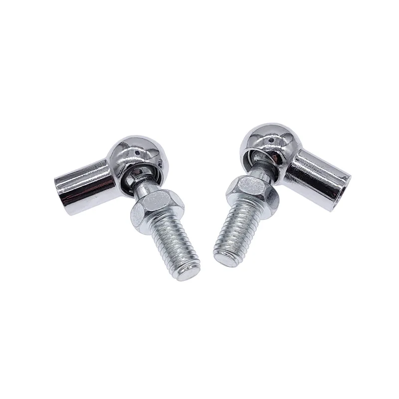 1pair M8 gas spring connector socket accessories fixed head of support rod steel gas support image 3