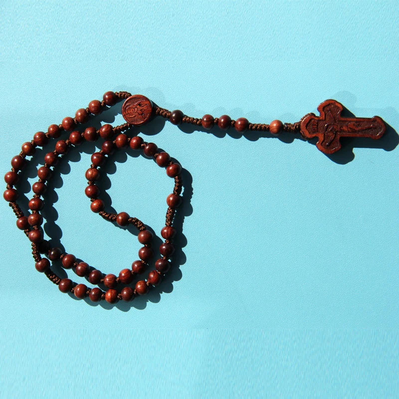 Christianity Roman Catholic Rosary 7mm Rosary Beads Catholicism Holy jesus Madonna Virgin Mary Emmanuel Christ jesu