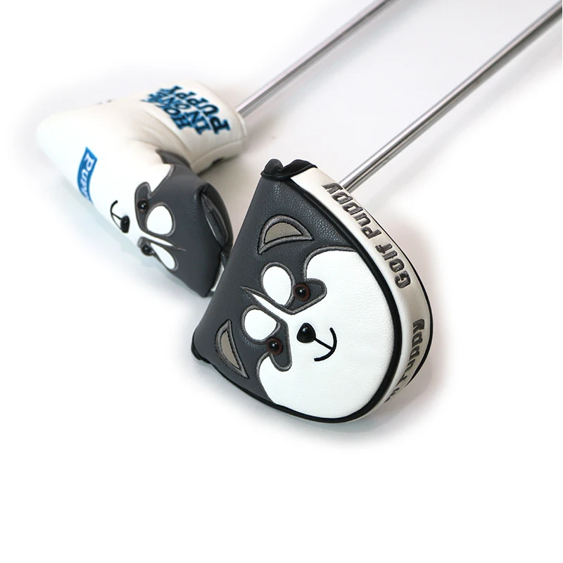 Husky Golf HeadCovers Leather Cover for Driver,Fairway Woods and Hybrid Creative Golf Club Cover Protectors