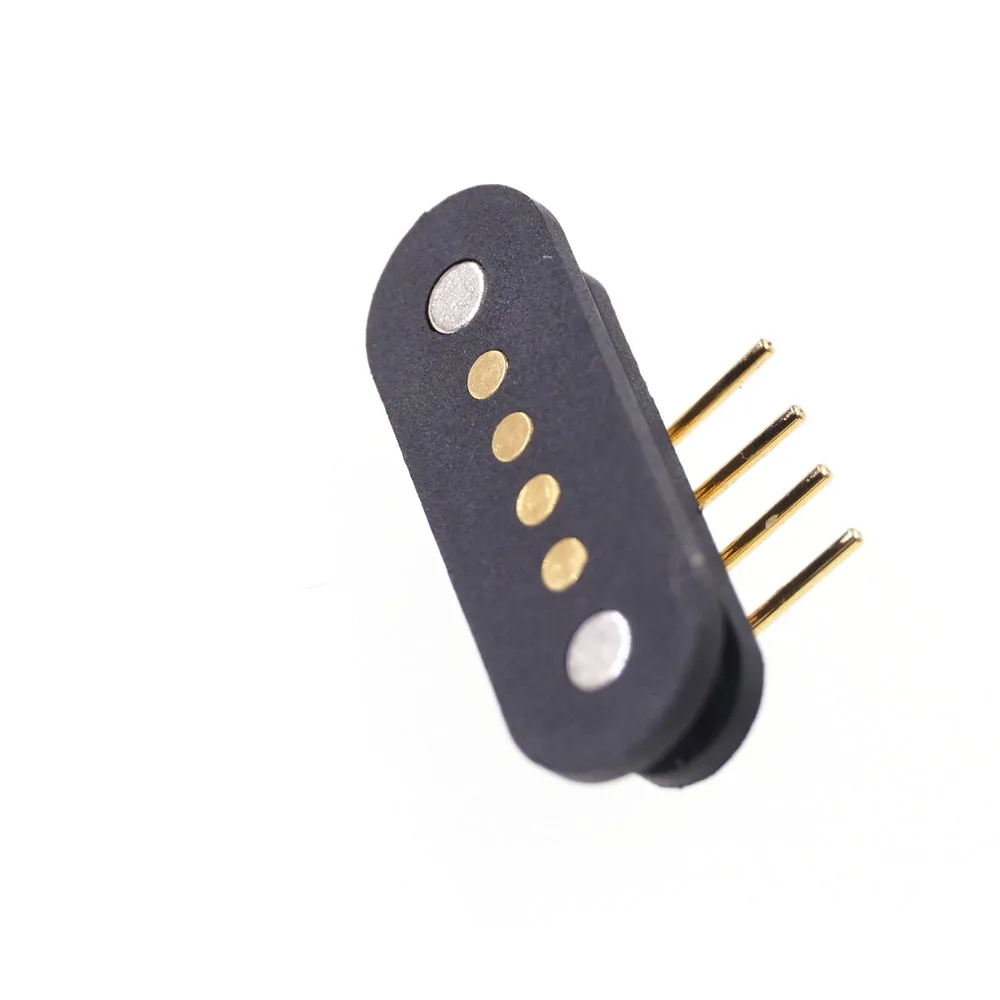 Ditale a molla magnetica a 4 Pin ago piegato a 90 gradi 2.5mm passo corrente 2.0A 36V