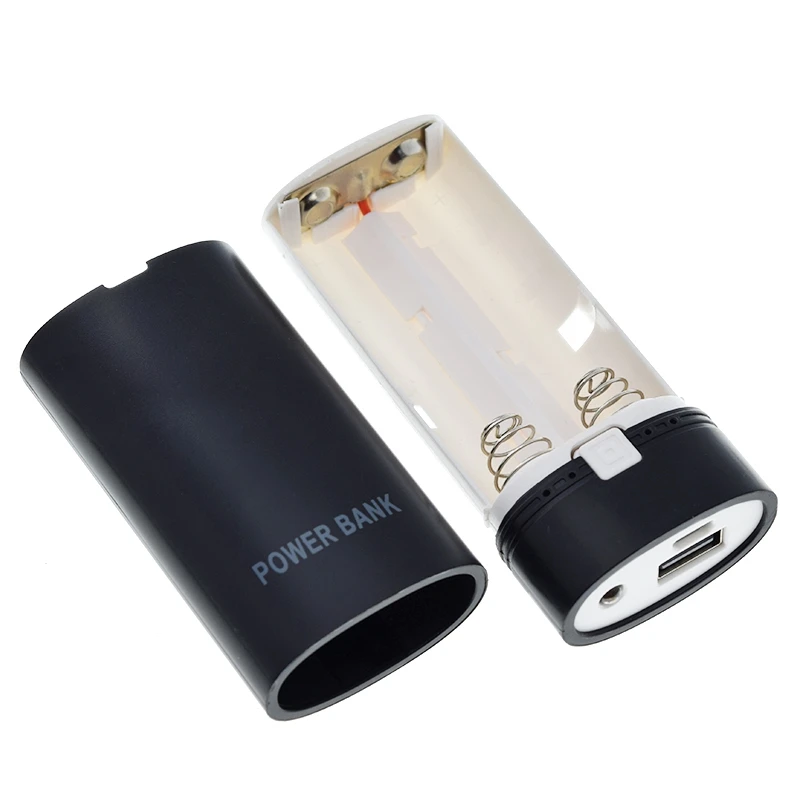 TZT 1/2/5 Stück abnehmbares Design mit Anzeigeleuchte für Smartphone-Powerbank-Gehäuse, Batterie, praktisch für 18650-Batterie – Detail 6