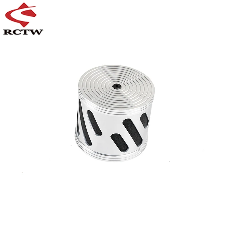 CNC Metal Air Filter Assembly for 1/5 HPI Rofun Baha Rovan Baja 5b 5t 5sc Truck Rc Car Toys Engine Parts