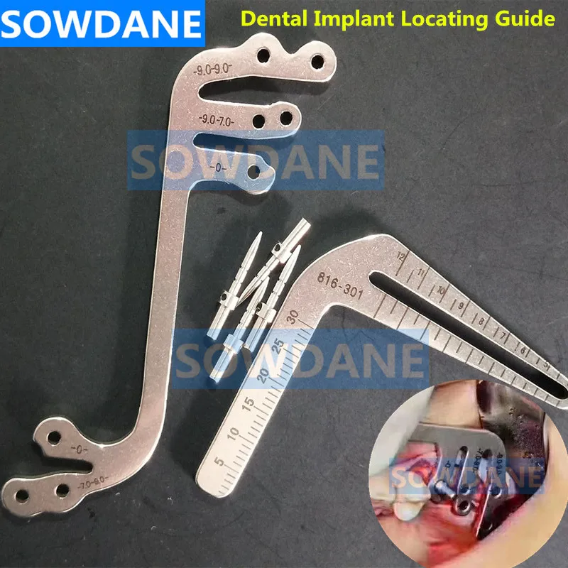 

Dental Implant Surgery Instrument Oral Planting Positioning Guide Dental implant Locating Guide angle ruler Dentist tools