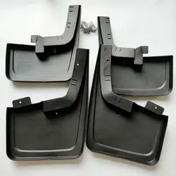 4pcs/set Mud Flaps Mudguards for Ford Raptor F150 F-150 F 150 2015 - 2019 With Small Eyebrow Mud Fender Mud Flaps Mud Guards