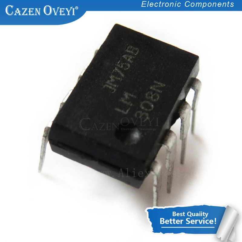10 sztuk/partia LM308N DIP8 LM308 DIP 308N DIP-8 w magazynie