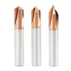 Tungsten Carbide Straight Groove Chamfering Milling Cutter  90 Degrees CNC Tool For Engraving Machine End Mill