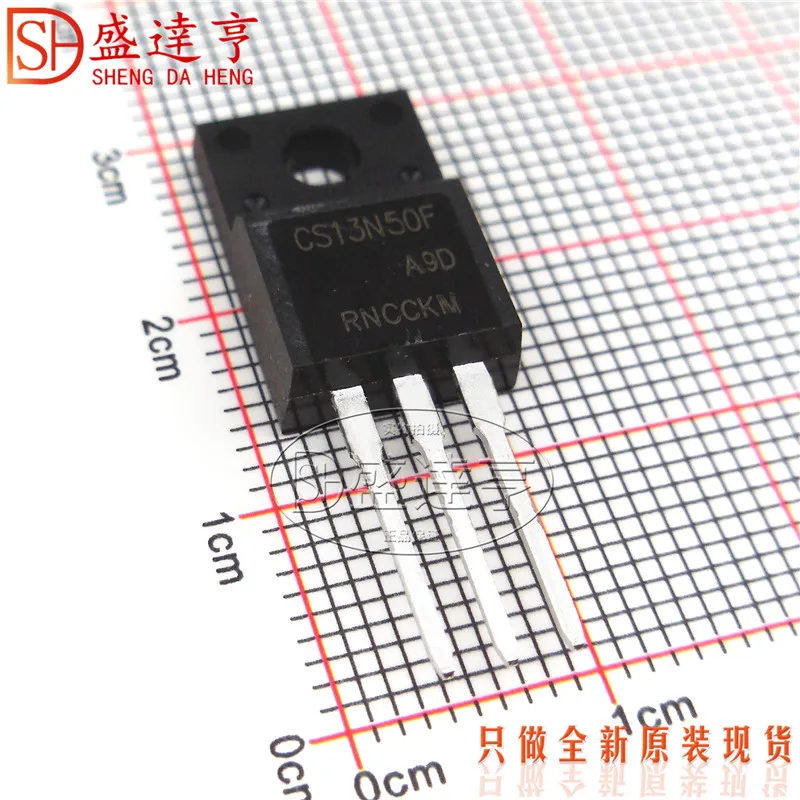 10Pcs/Lot CS13N50F 13A 500V TO220F DIP MOSFET Transistor   NEW Original In Stock