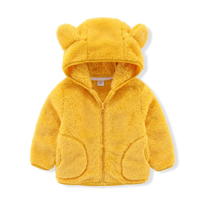 Jumping Meters New Arrival Autumn Spring Fleece Boys Girls Hoodies Colorful Baby Jackets Zipper Cute Baby Coats Kids Long Sleeve