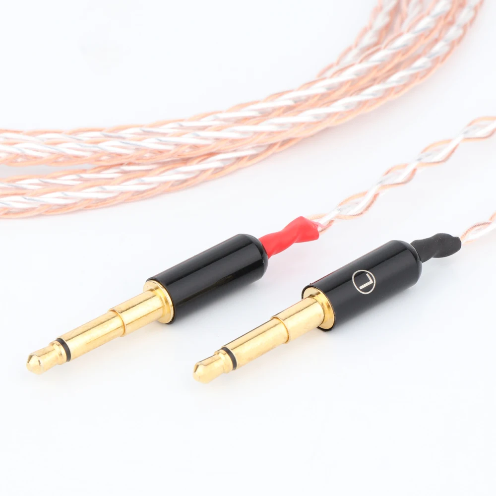 8-ядерный кабель для наушников OCC, стереоразъем 3,5 мм, кабель для наушников, аудиокабель для обновления для OPPO PM01 PM02