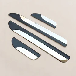 Stainless Steel For Honda Accord 2014 2015 2016 Door Sill Trim Protectors Guard Cover Trim Car Styling accessories 4PCS