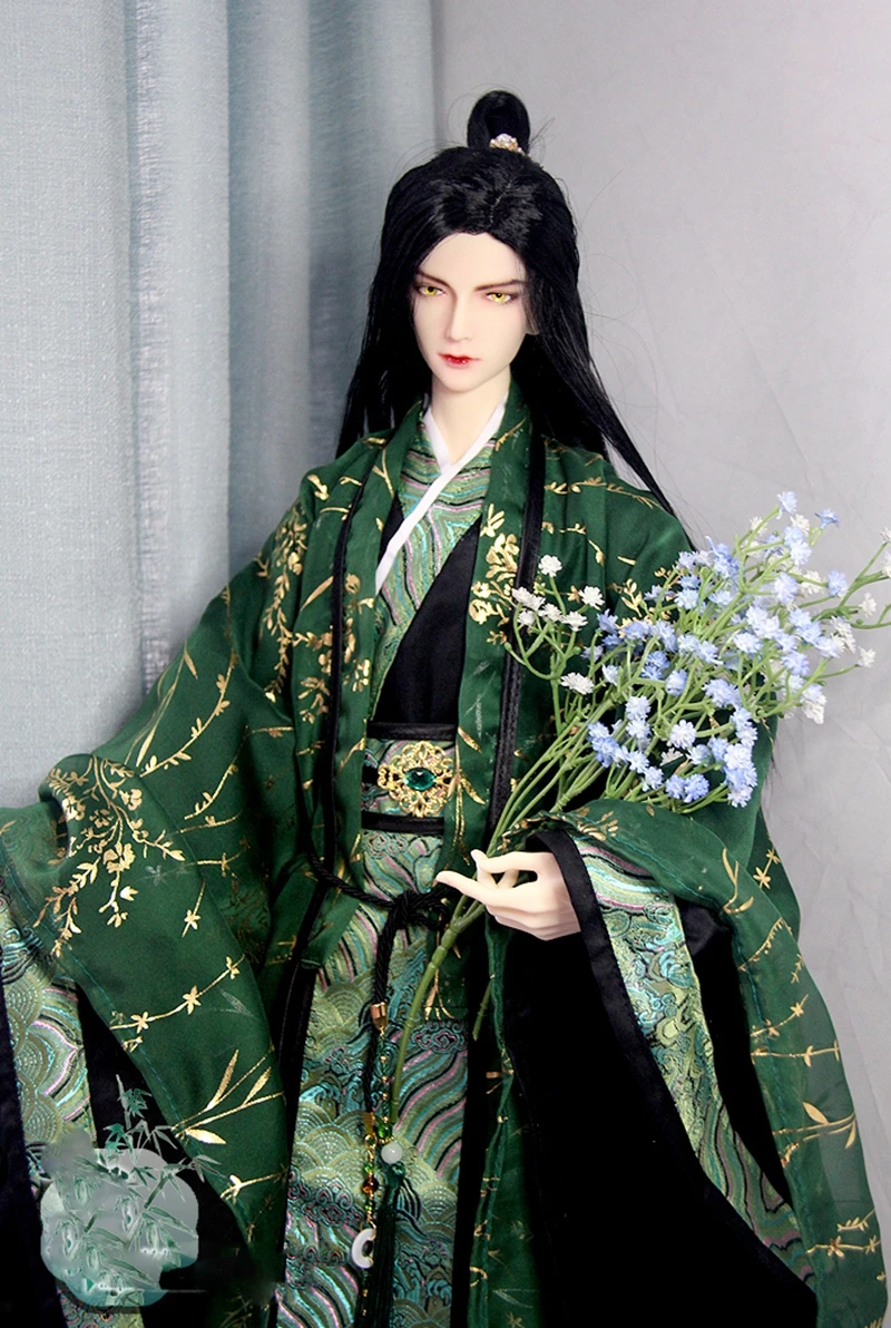 1/4 1/3 Scale Ancient Costume BJD Clothes Doll Accessories Samurai Hanfu Dress Outfit For BJD/SD MSD SD13 ID72 80cm Uncle C1655