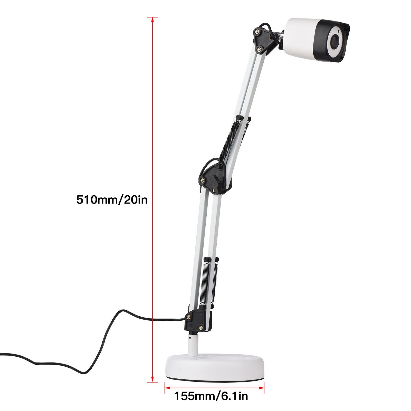 2 in 1 Document Scanner document Camera  Webcam with Auto-Focus and LED Supplemental Light 8 Mega-pixel A3 Scan Size for oficina