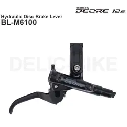 SHIMANO DEORE Hydraulic Disc Brake M6100 Brake Lever BL-M6100  M6120 4-Piston Brake Caliper BR-M6120 unassembled