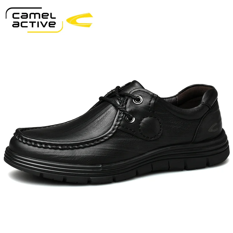 

Camel Active Comfortable Casual Shoes Genuine Leather Men Shoes Wear-resistant Tooling Footwear Fashion Mocassins Homens