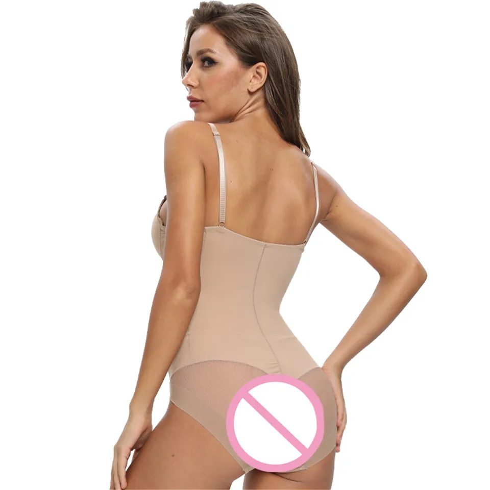 Shapewear Bodys Unterwäsche Abnehmen Bodys Frauen Sexy Body Body Shaper Dessous Schwarz Trimmer Modellierung Gurt – Detail 15