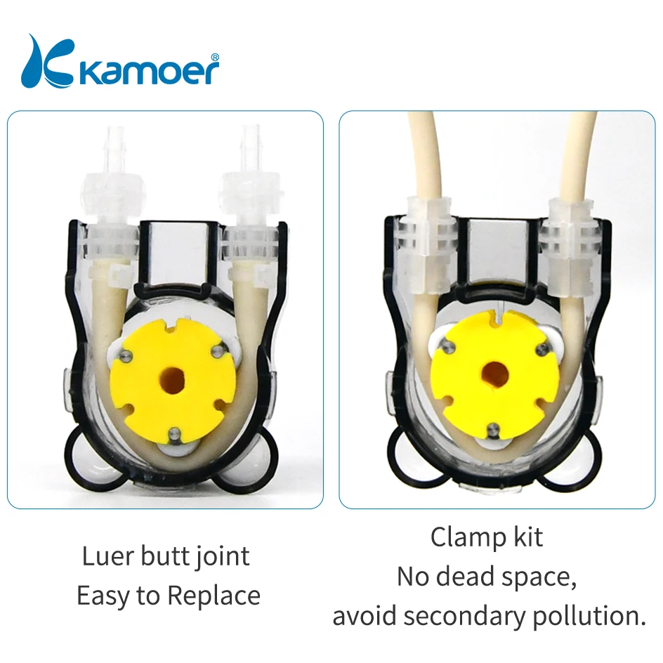 Imagem -05 - Bomba Peristáltica 24v do Laboratório de Kamoer 110 ml Min Wifi Kxp100 Motor Deslizante de Alta Precisão Bomba de Dosagem de Fluxo Ajustável