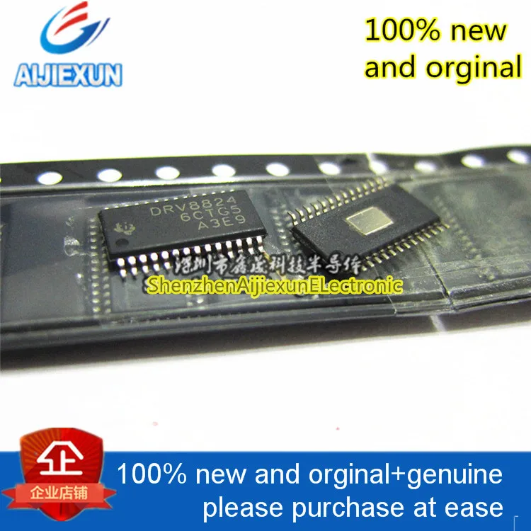 10 шт. 100% новый и оригинальный шаговый двигатель DRV8824PWPR TSSOP28 DRV8824 большой запас