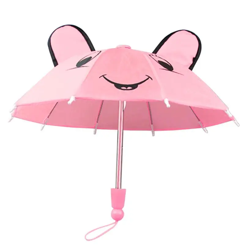 Umbrella Accessories For 18 inch Baby Girl Born Dolls Handmade Outdoor Gift Toys Accessories For children