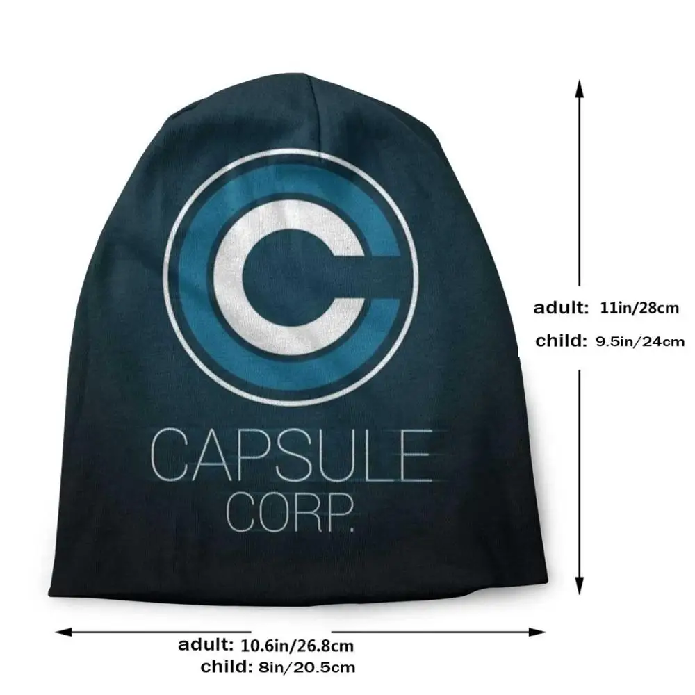 Capsule Corp Logo - Knitted Hat Warm Beanie Outdoor Caps Anime Son Dbz Mastere Roshi Turtle Hermit Symbol