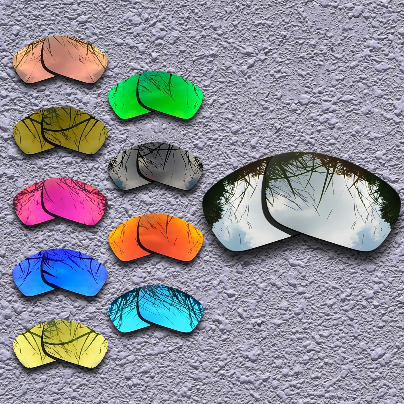 Anti-scratch Polarized Replacement Lenses for Oakley Siphon Sunglasses - Many Choices