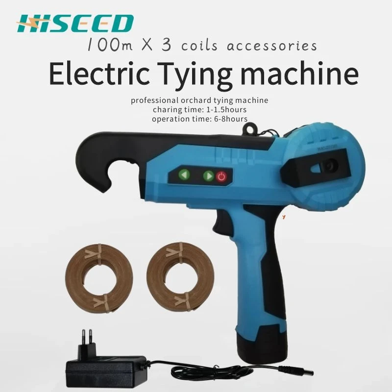 8h Trabalhando Tempo Electric Vine Flower Fruit Tying Machine