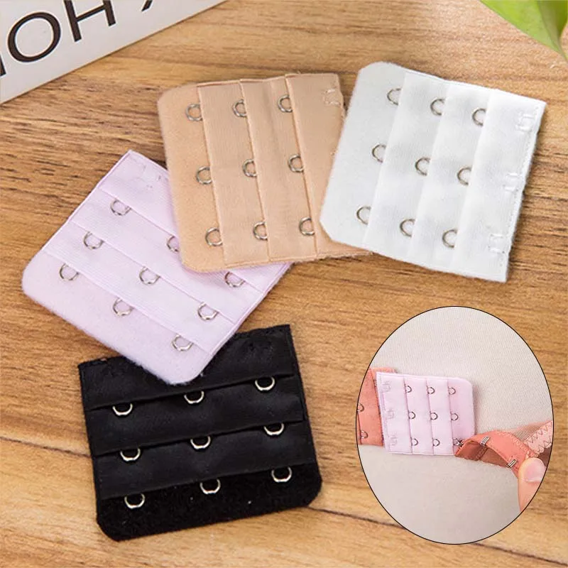 

3Pcs Bra Extension Strap For Underwear Women Adjustable Extension Strap Hook Clasp Expander Seamless Increase Intimates Size