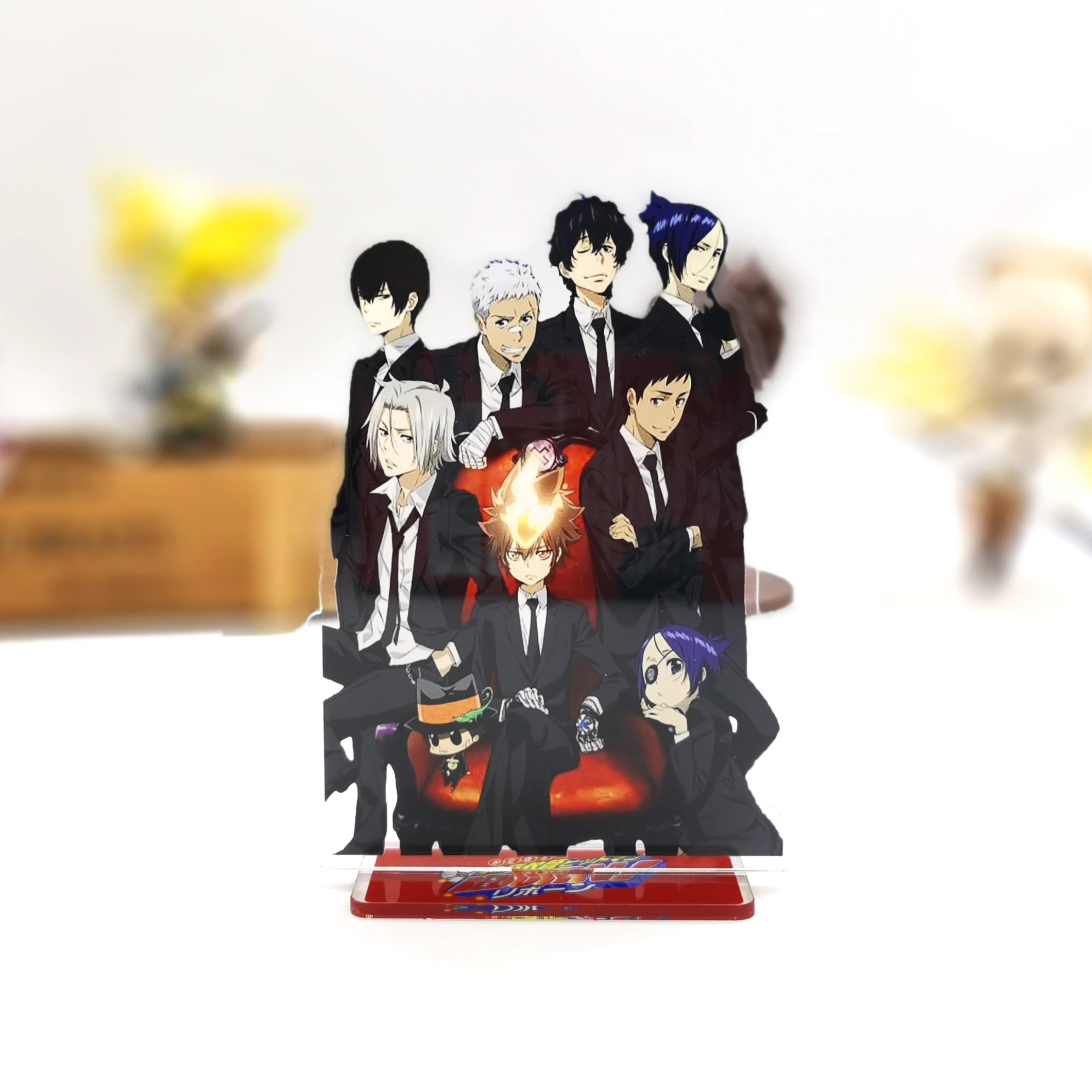 

Kateikyoushi Hitman Reborn! Home Tutor Sawada Tsunayoshi Yamamoto HM acrylic stand figure model plate holder cake topper anime