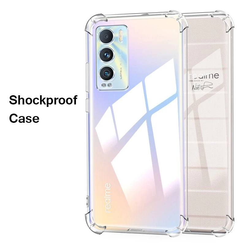 For Realme GT Master Explorer Q3 Pro Carnival Edition 5G Slim Soft TPU Silicone Transparent Case Shockproof Back Cover