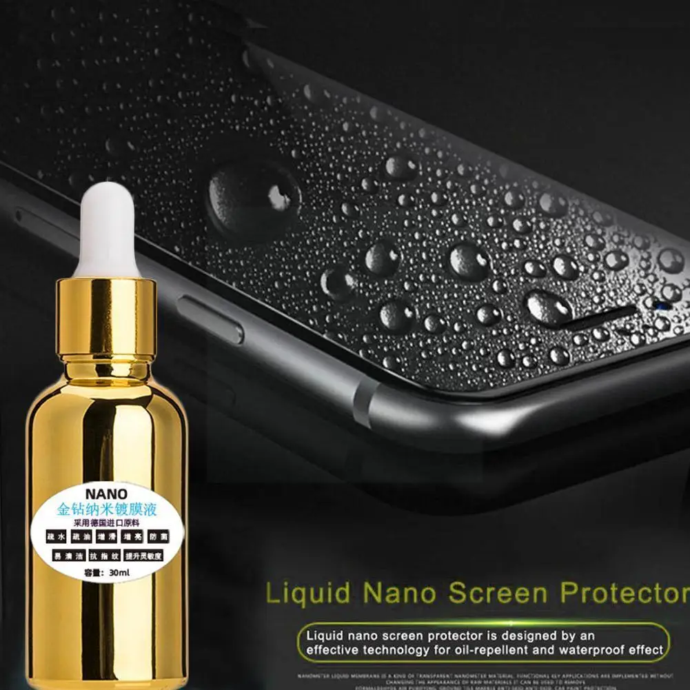 30/50ml Nano Liquid Screen Protector Universal Mobile Phone Screen Liquid Film For iPhone