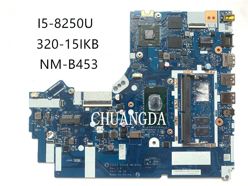 NM-B453 Laptop Motherboard For Lenovo Ldeapad 330-15IKB Original Mainboard 4GB-RAM I5-8250U